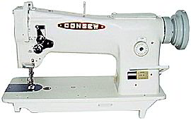 The Consew 206RB-5 industrial walking foot sewing machine