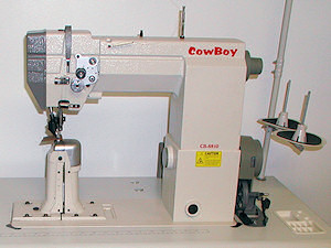 The Cowboy CB-8810 post bed leather sewing machine